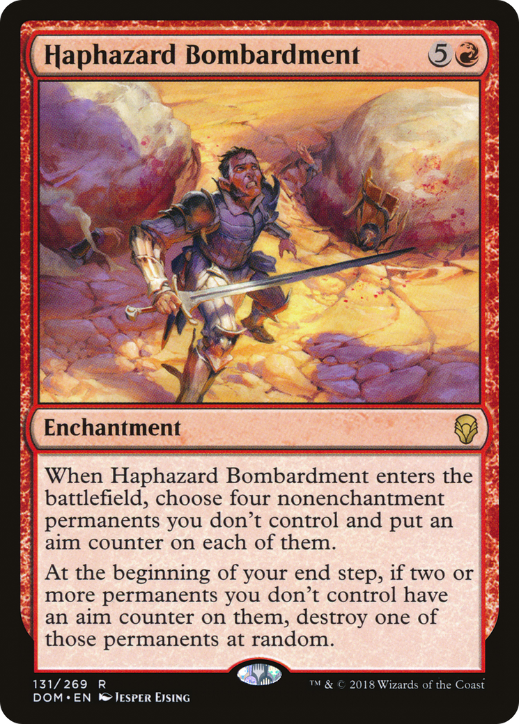 Bombardement aléatoire (DOM-131) - Dominaria 