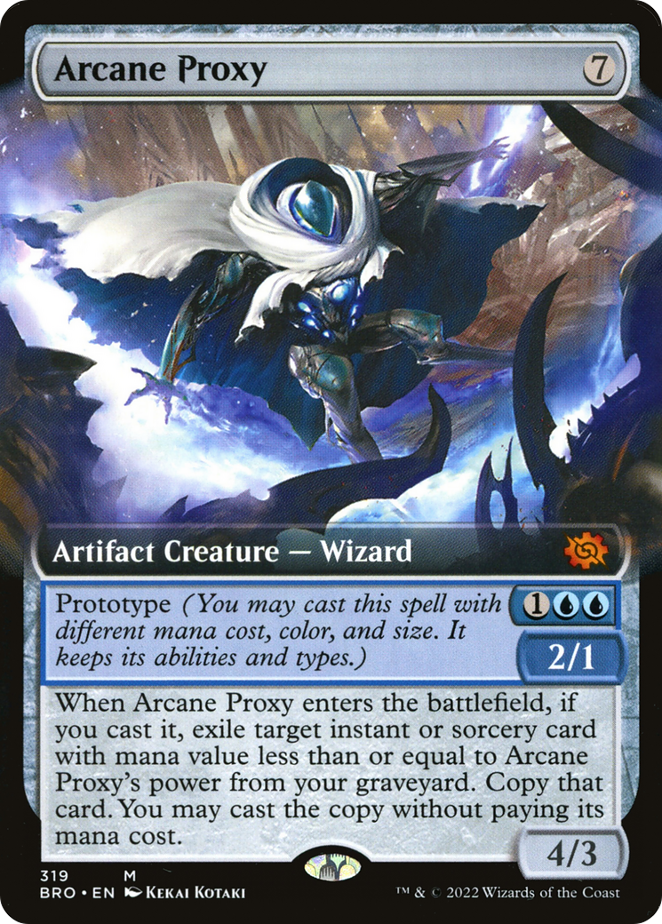 Arcane Proxy (Extended Art) (BRO-319) - The Brothers' War: (Extended Art)
