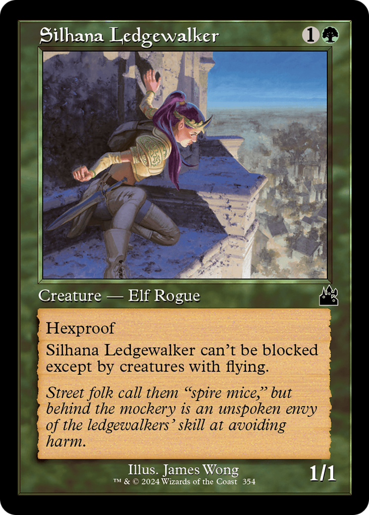 Silhana Ledgewalker (RVR-354) - Feuille remasterisée de Ravnica