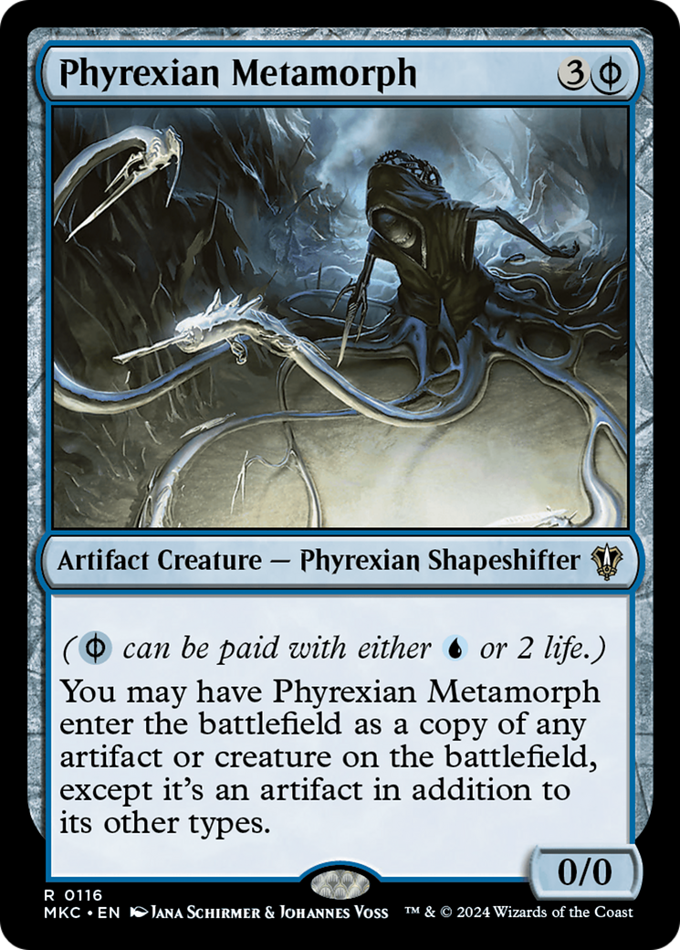 Phyrexian Metamorph (MKC-116) - Meurtres au Manoir Karlov Commandant 