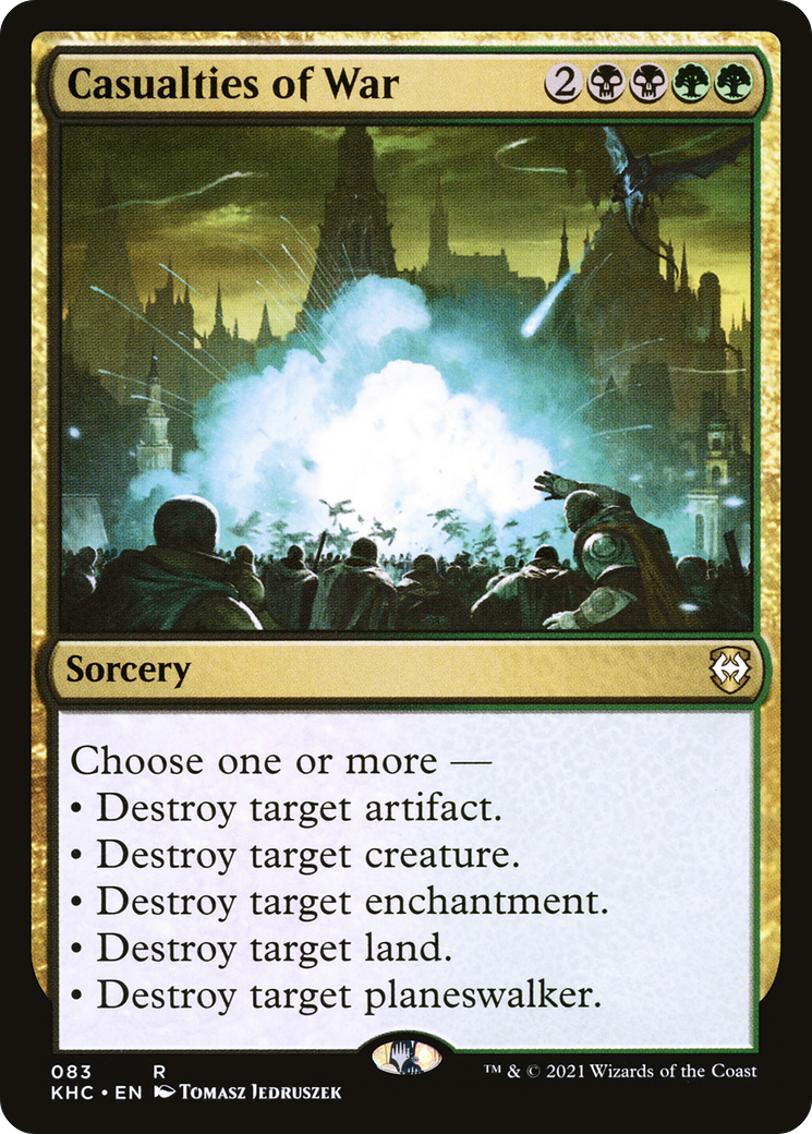 Victimes de guerre (KHC-083) - Commandant de Kaldheim 