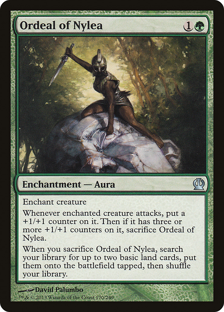 Épreuve de Nylea (THS-170) - Theros Foil