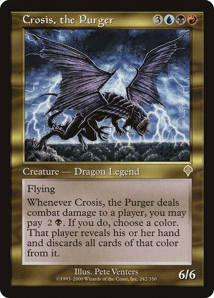 Crosis, le Purgateur (INV-242) - Invasion Foil 