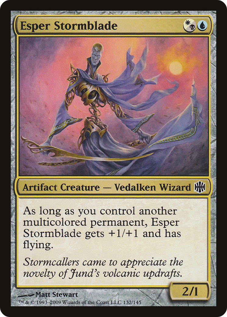 Esper Stormblade (ARB-132) - Alara Reborn Foil