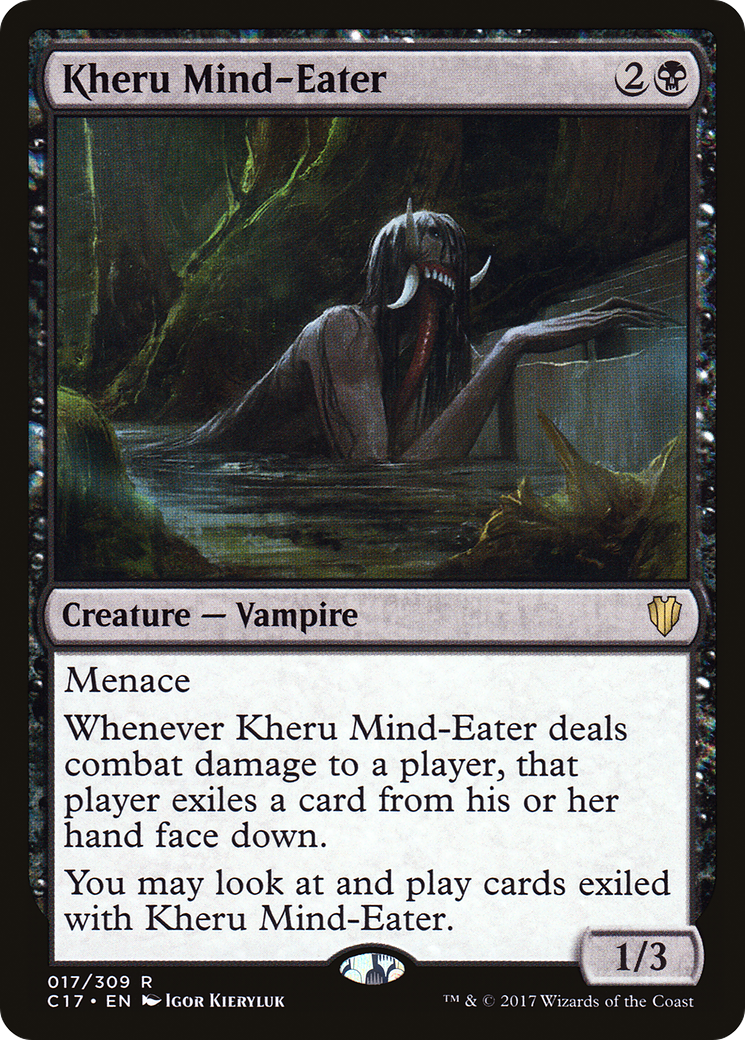 Kheru Mind-Eater (C17-017) - Commander 2017