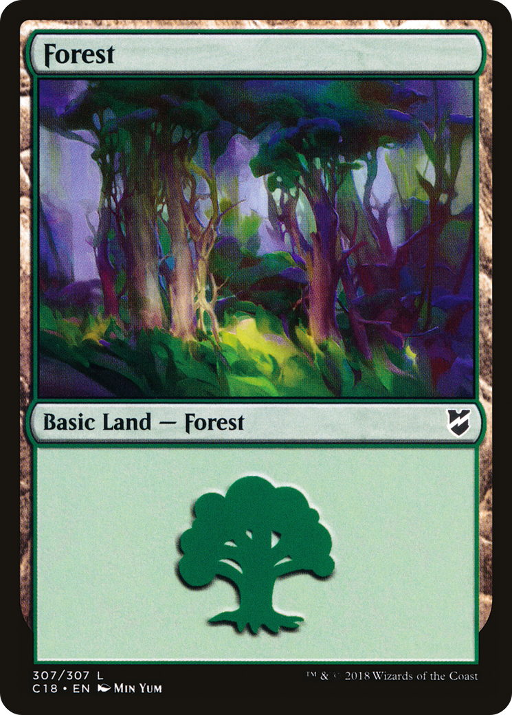 Forest (307) (C18-307) - Commander 2018