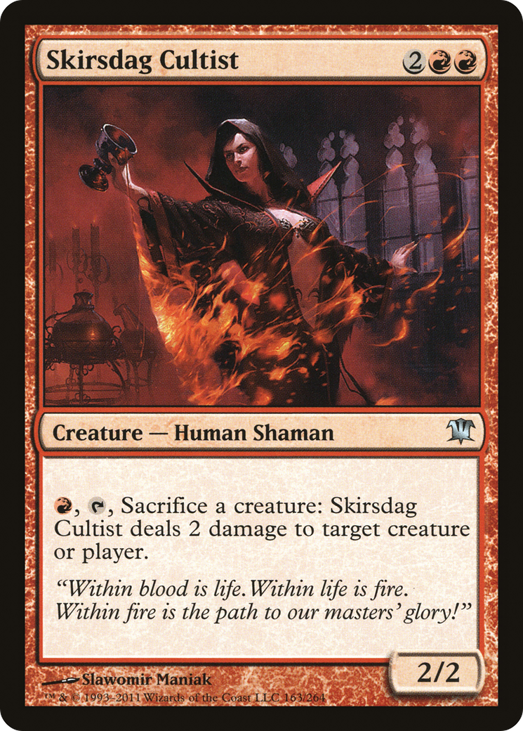Skirsdag Cultist (ISD-163) - Innistrad