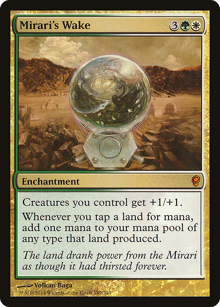 Mirari's Wake (CNS-189) - Conspiration Foil