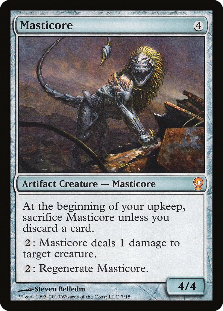 Masticore (V10-007) - Du coffre-fort : Reliques Foil 