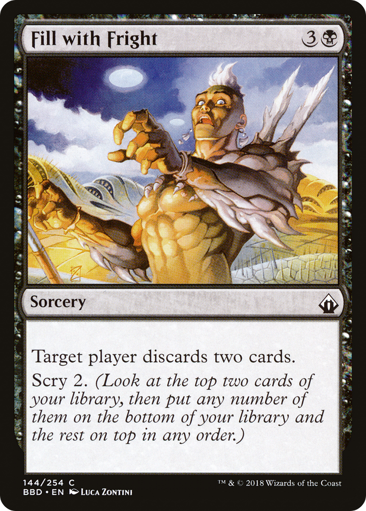 Remplir de peur (BBD-144) - Battlebond Foil 