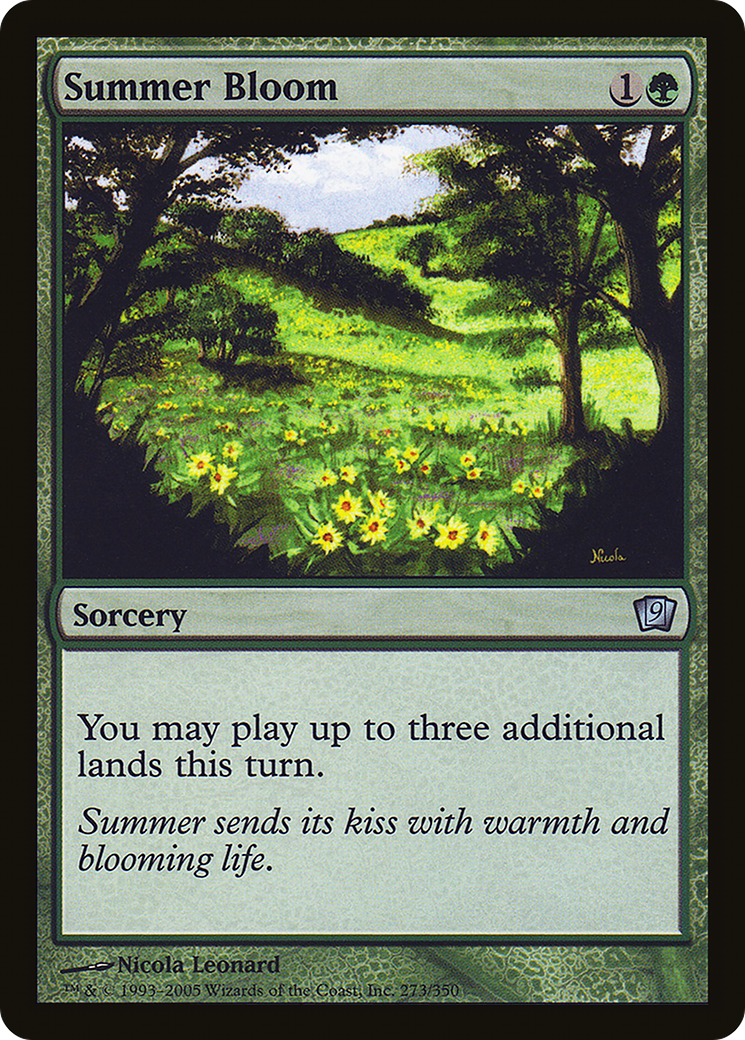 Summer Bloom (9ED-273★) - Neuvième édition