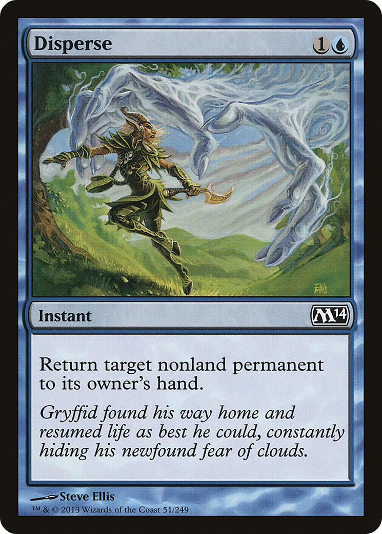 Disperse (M14-051) - Magic 2014 Foil 