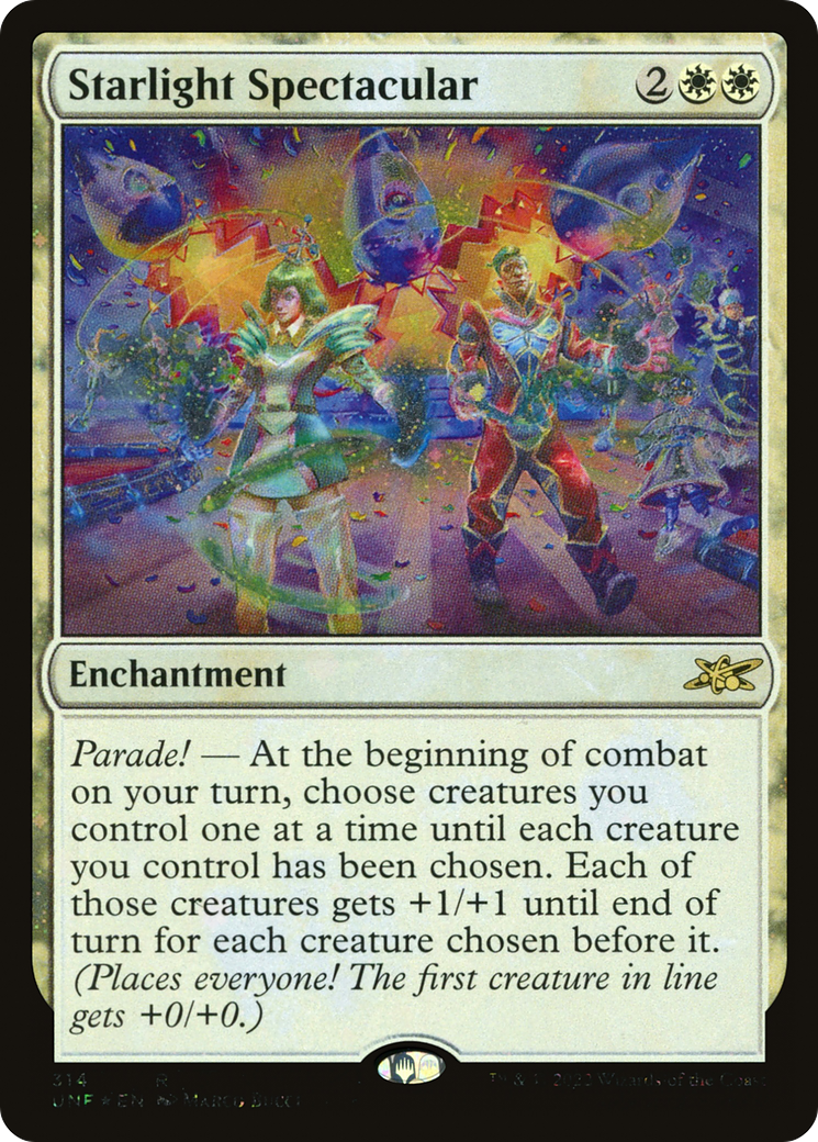 Spectaculaire Starlight (UNF-314) - Unfinity Foil 