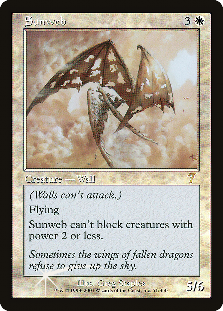 Sunweb (7ED-51★) - Seventh Edition Foil