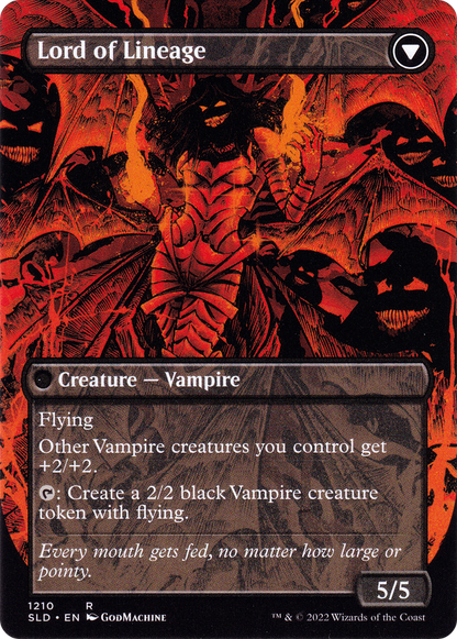 Bloodline Keeper (Display Commander) - Thick Stock (SLD-1210) - Secret Lair Drop (Borderless)