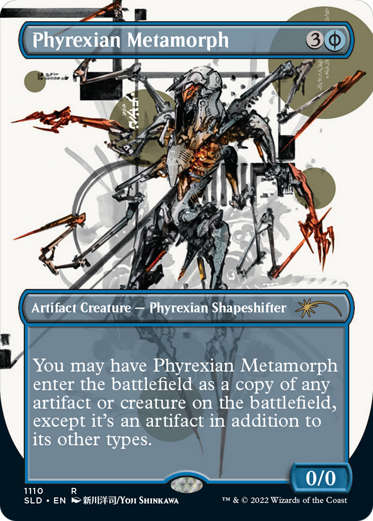 Phyrexian Metamorph (Borderless) (SLD-1110) - Secret Lair Drop (Borderless)