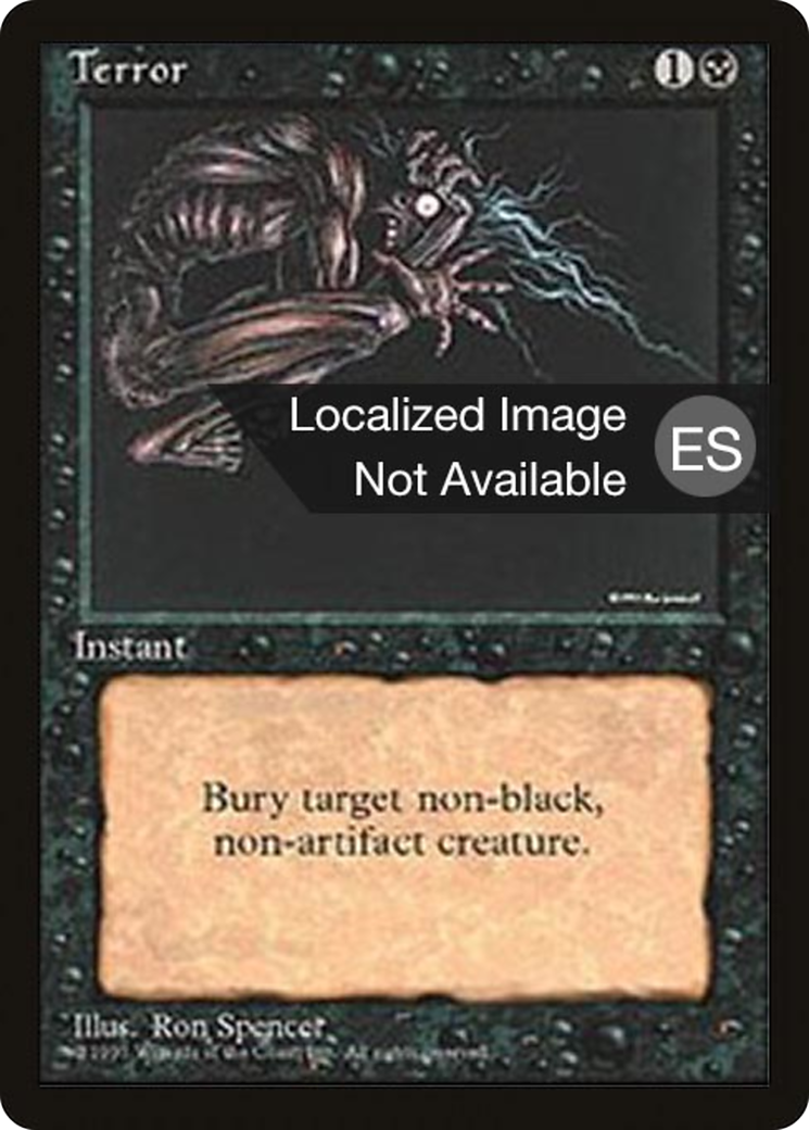 Terror (4BB-) - Fourth Edition Foreign Black Border