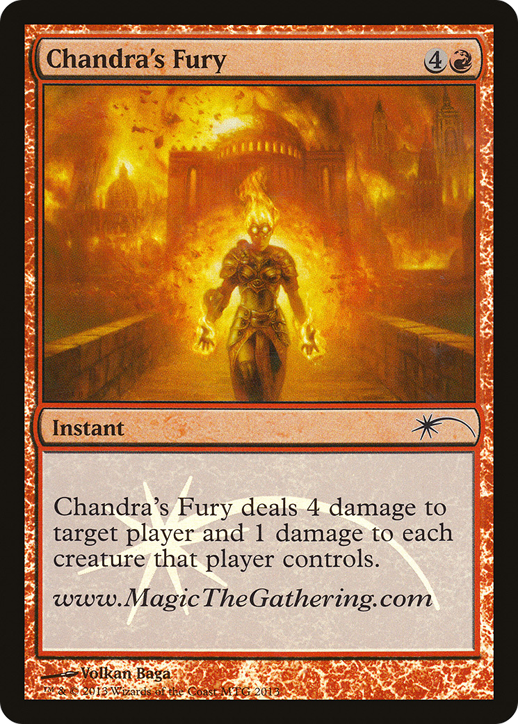 Chandra's Fury (MEDIA-005) - URL/Convention Promos Foil