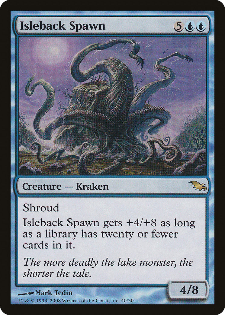 Isleback Spawn (SHM-040) - Feuille Shadowmoor 