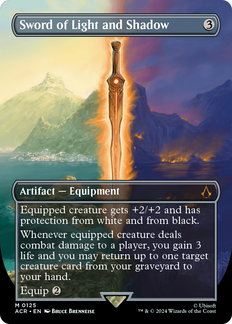 Épée de Lumière et d'Ombre (ACR-125) - Assassin's Creed (sans bordure) Foil 