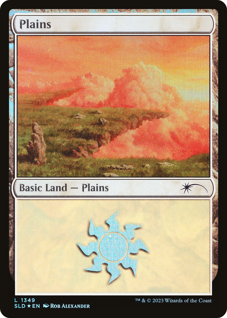 Plains (1349) (SLD-1349) - Secret Lair Drop Foil