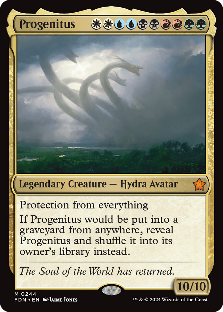 Progenitus (FDN-244) - Feuille de fondations 