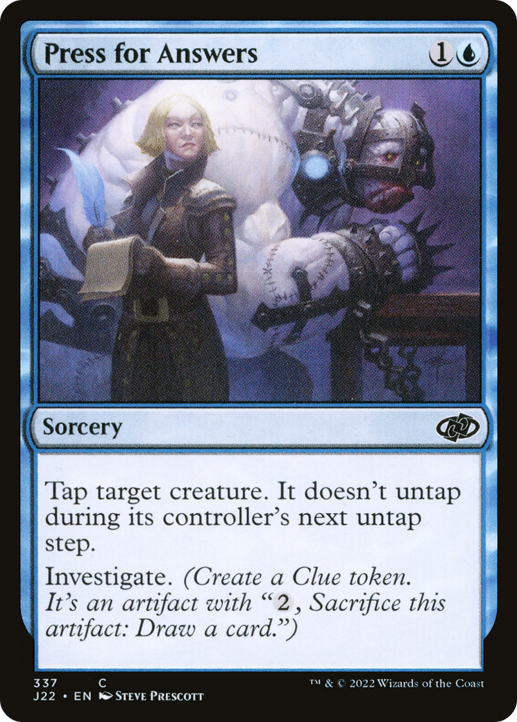 Appuyez pour obtenir des réponses (J22-337) - Jumpstart 2022 