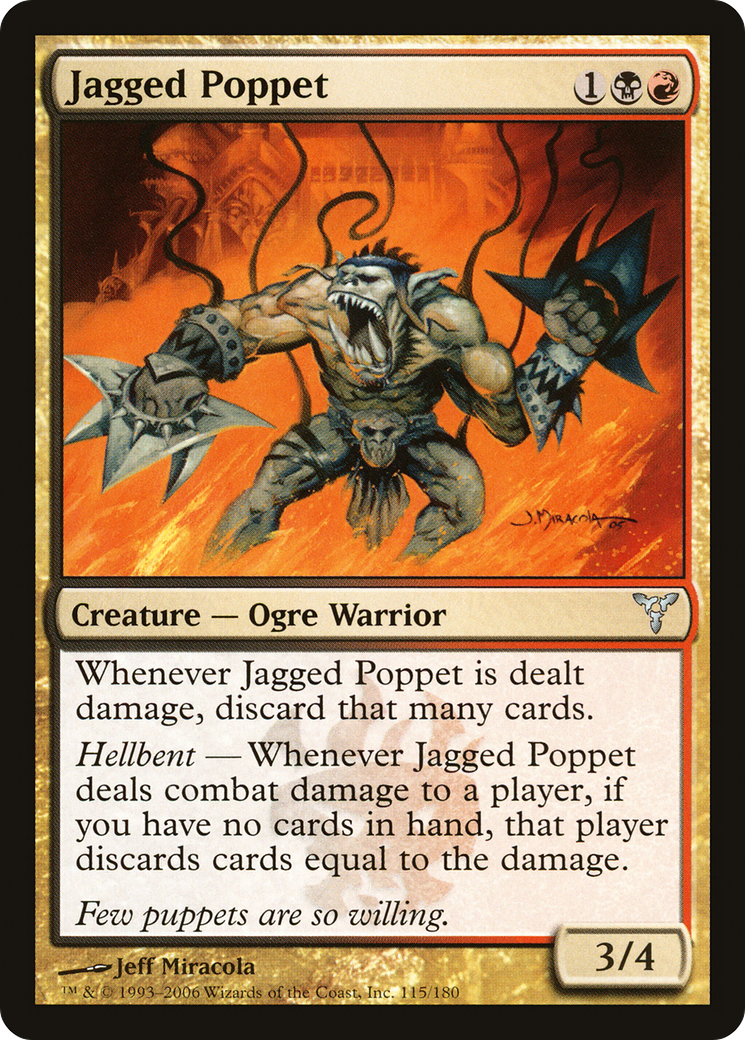 Poppet dentelé (DIS-115) - Dissension Foil 