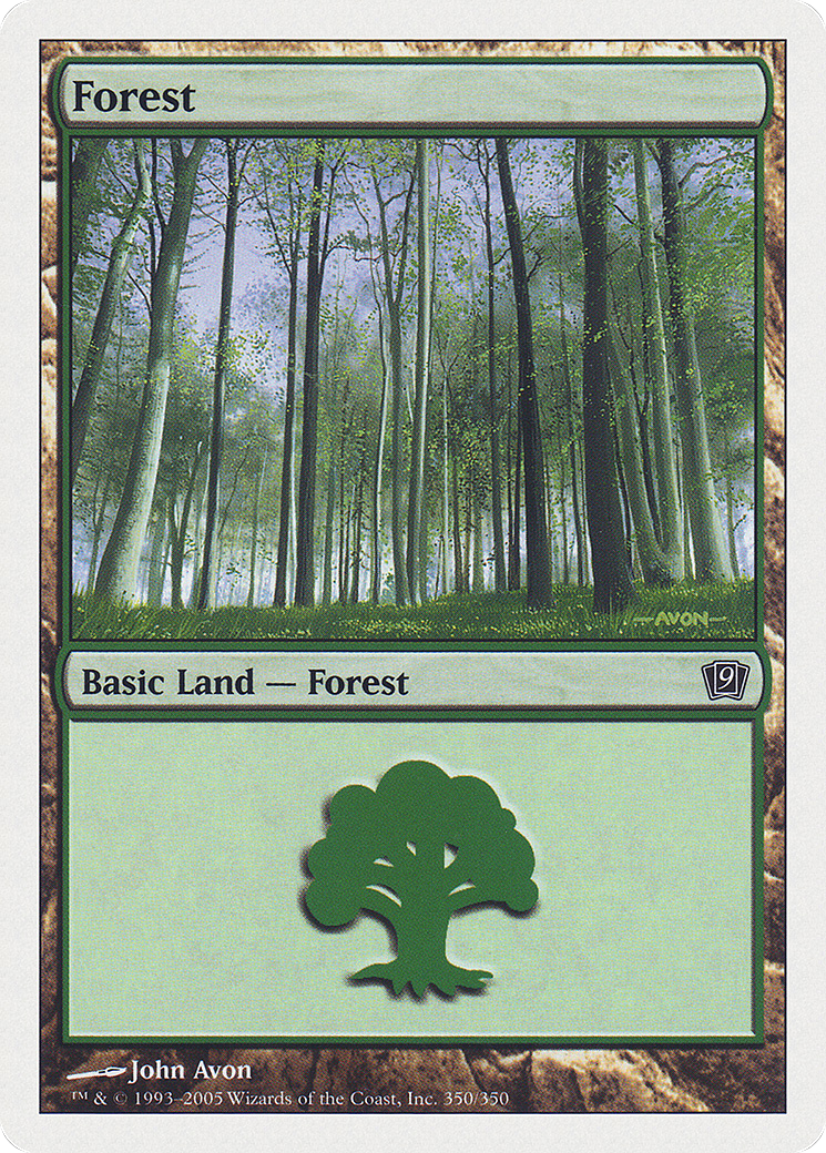 Forest (350) (9ED-350) - Ninth Edition