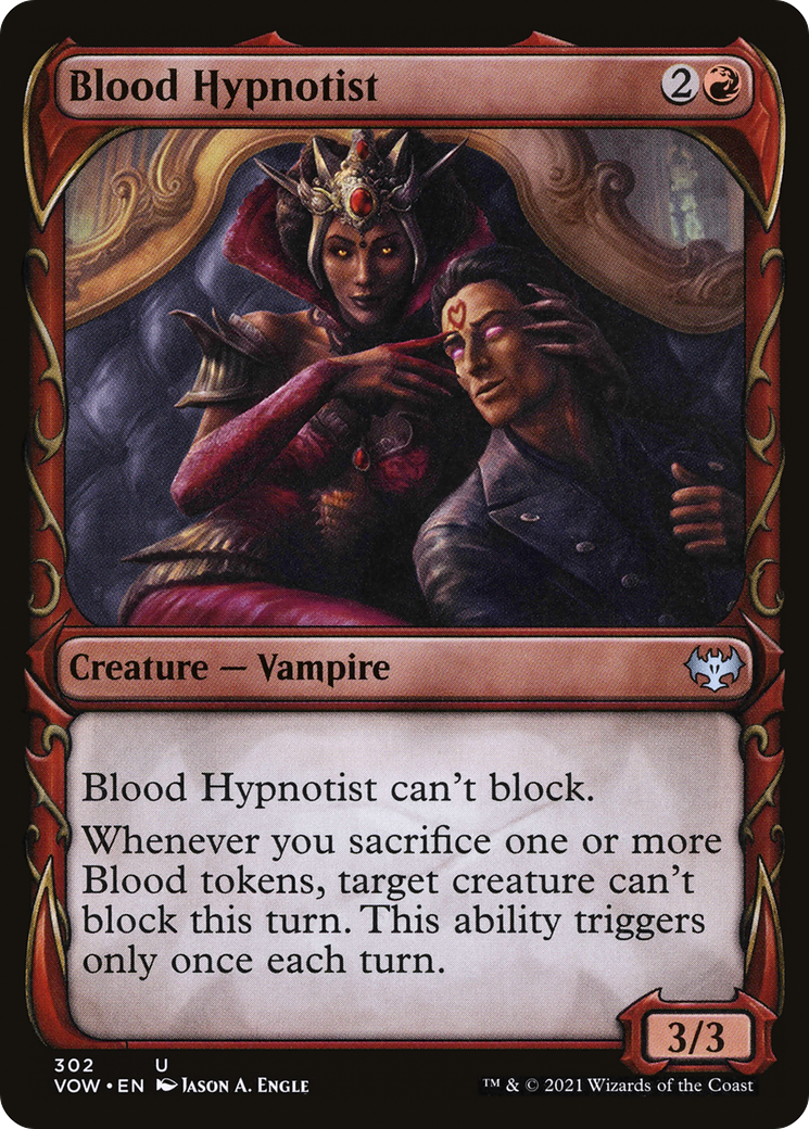 Hypnotiseur de sang (VOW-302) - Innistrad : Crimson Vow : (Vitrine) 