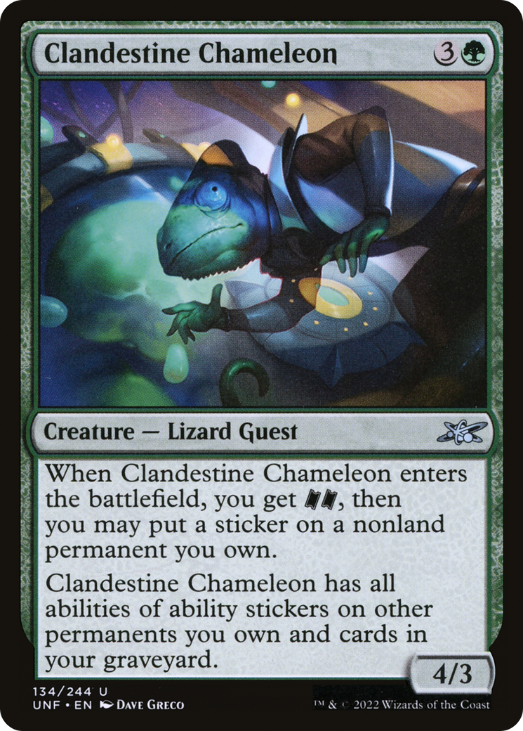 Caméléon clandestin (UNF-134) - Unfinity 