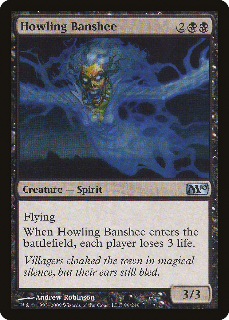 Howling Banshee (M10-099) - Magic 2010 Foil