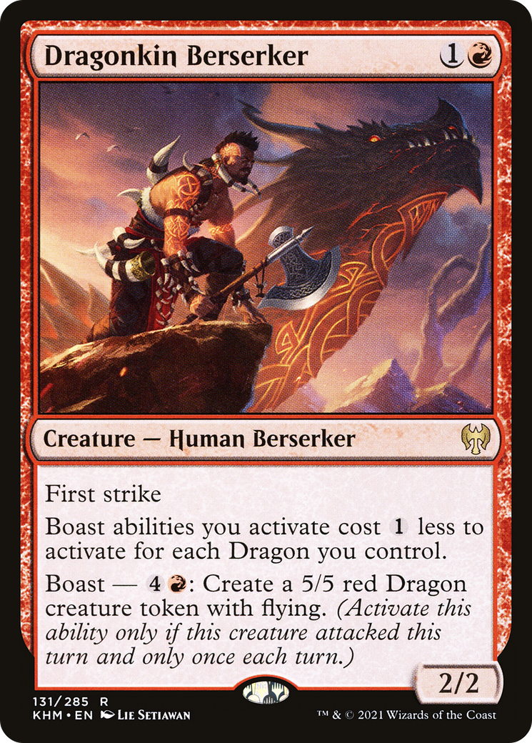 Berserker draconien (KHM-131) - Kaldheim