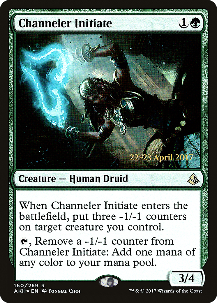 Initié canalisateur (PAKH-160S) - Amonkhet Promos Foil 