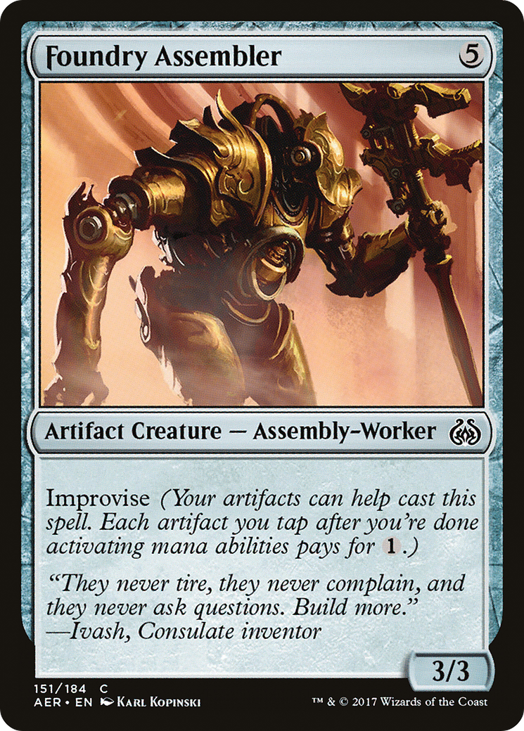 Assembleur de fonderie (AER-151) - Aether Revolt 