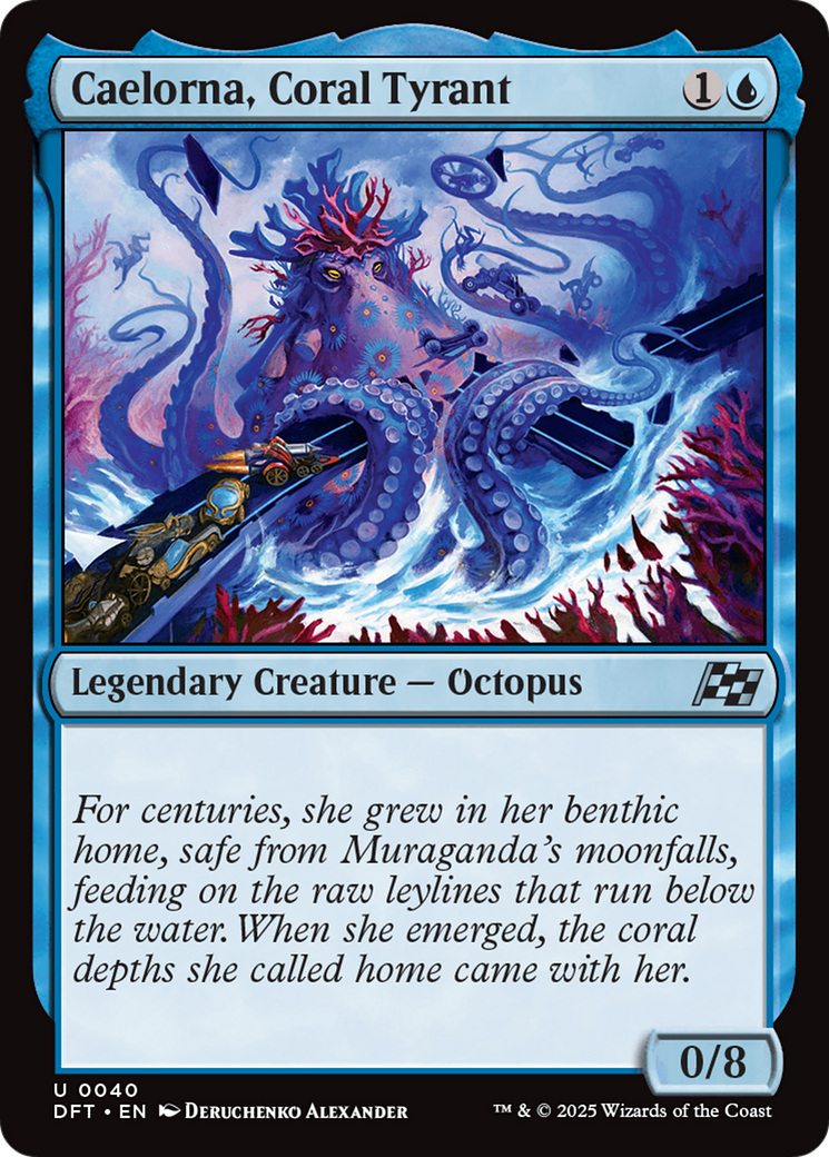 Caelorna, Coral Tyrant (-040) - Aetherdrift Foil