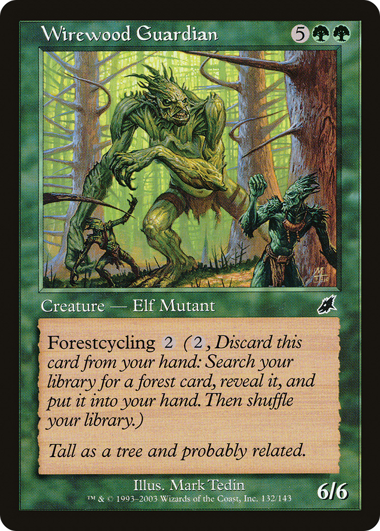 Wirewood Guardian (SCG-132) - Scourge