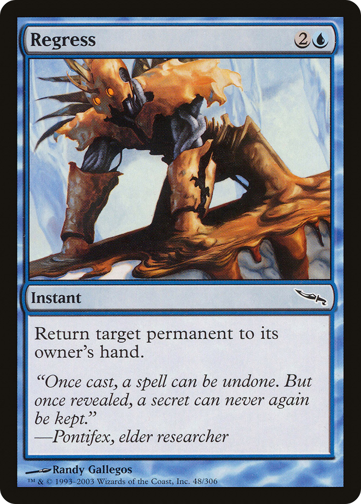 Régression (MRD-048) - Mirrodin 