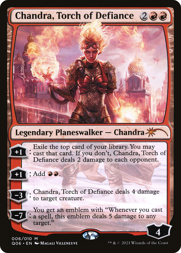 Chandra, Torch of Defiance (UMP-006) - Pioneer Challenger Decks 2021