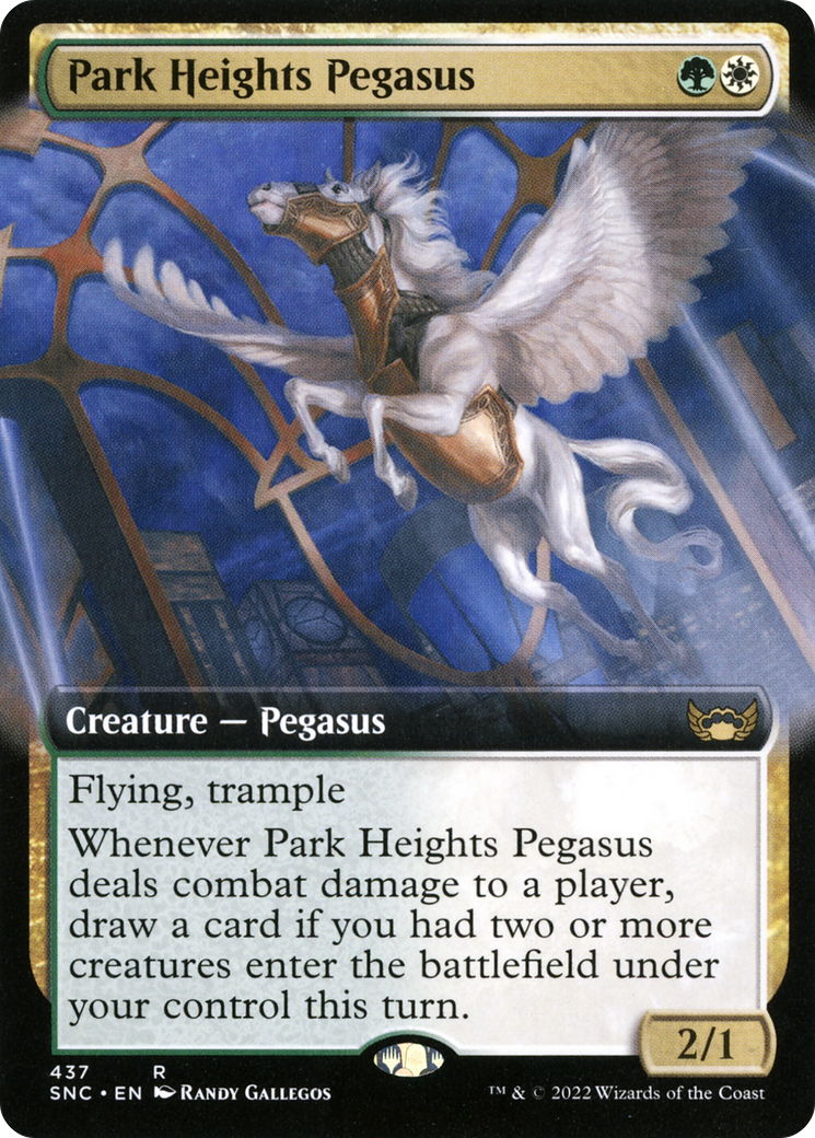 Park Heights Pegasus (Extended Art) (SNC-437) - Streets of New Capenna: (Extended Art)