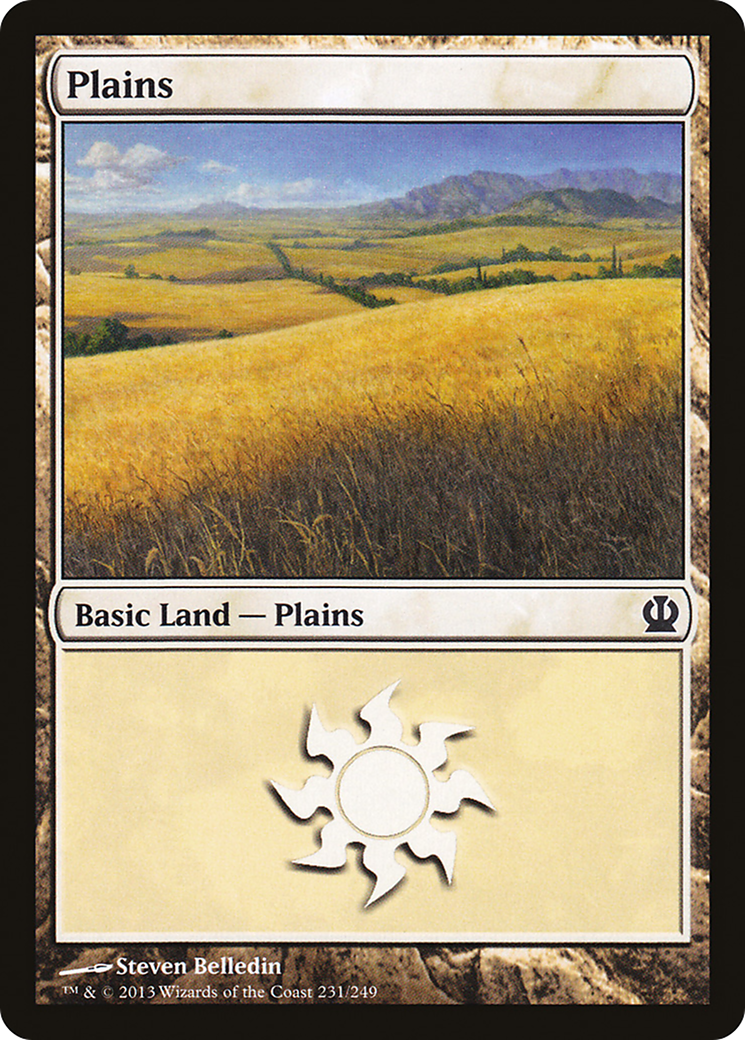 Plaines (THS-231) - Theros Foil 
