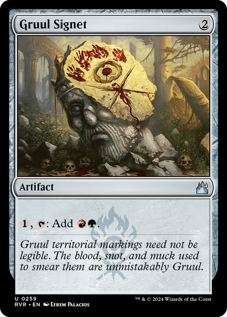 Gruul Signet (RVR-259) - Feuille remasterisée de Ravnica 