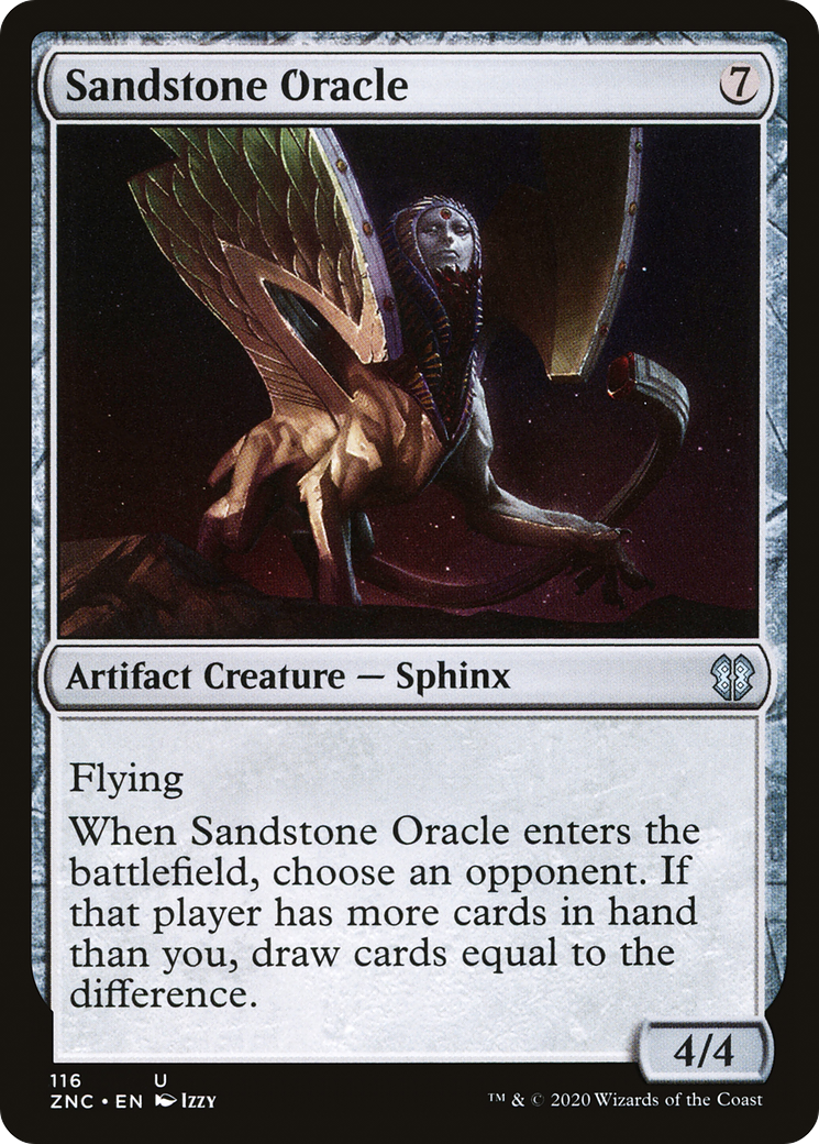 Oracle de Grès (ZNC-116) - Commandant de Zendikar Rising 