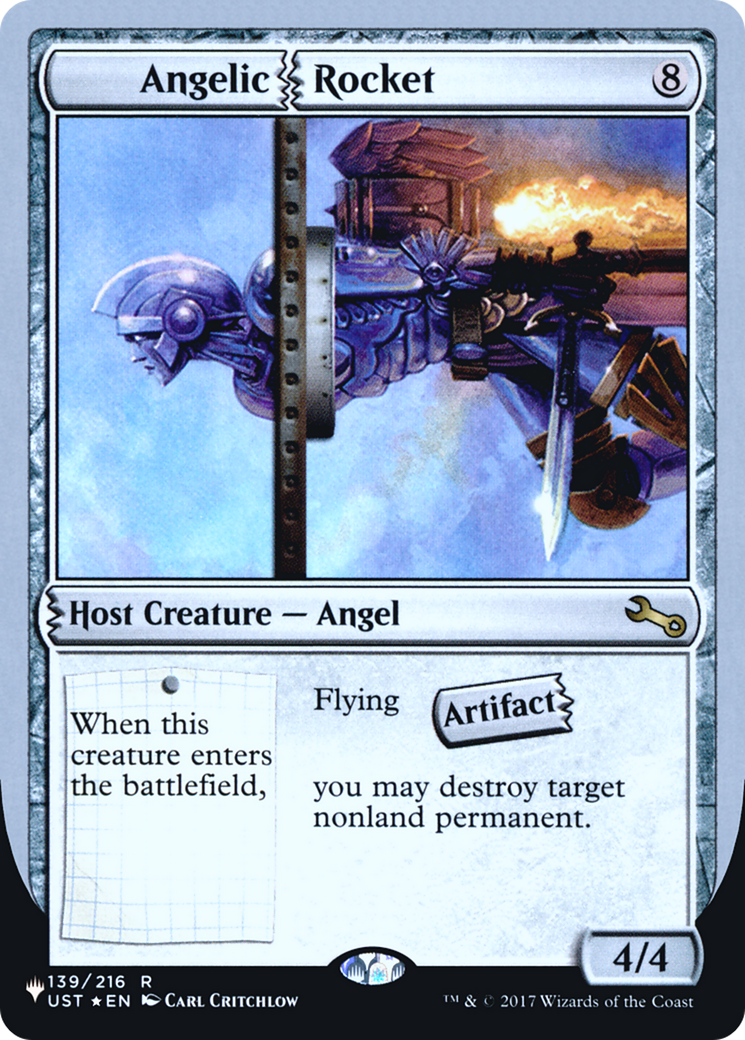 Angelic Rocket (ULST-054) - The List (Édition Unfinity Foil) Foil 