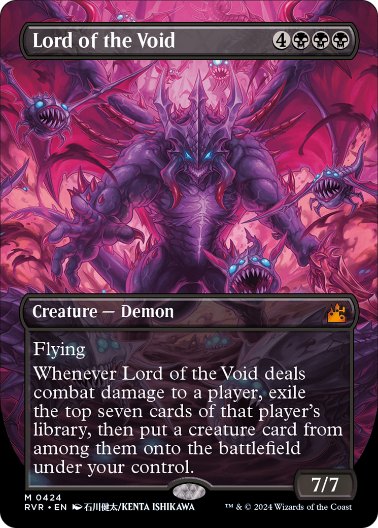Seigneur du Vide (RVR-424) - Ravnica Remastered (sans bordure) Foil 