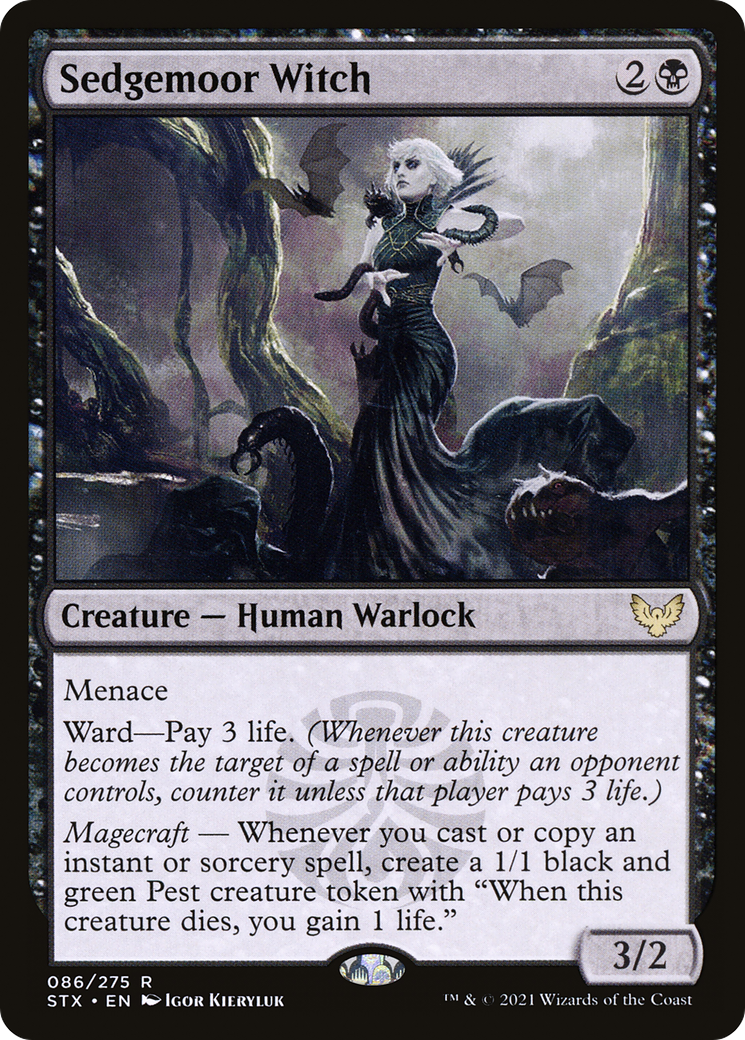 Sedgemoor Witch (STX-086) - Strixhaven: School of Mages Foil