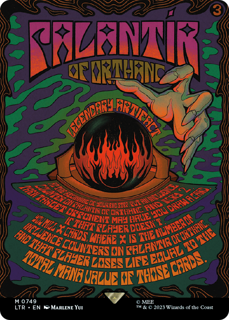 Palantir of Orthanc (Borderless Poster) (LTR-749) - The Lord of the Rings: Tales of Middle-earth (Borderless)