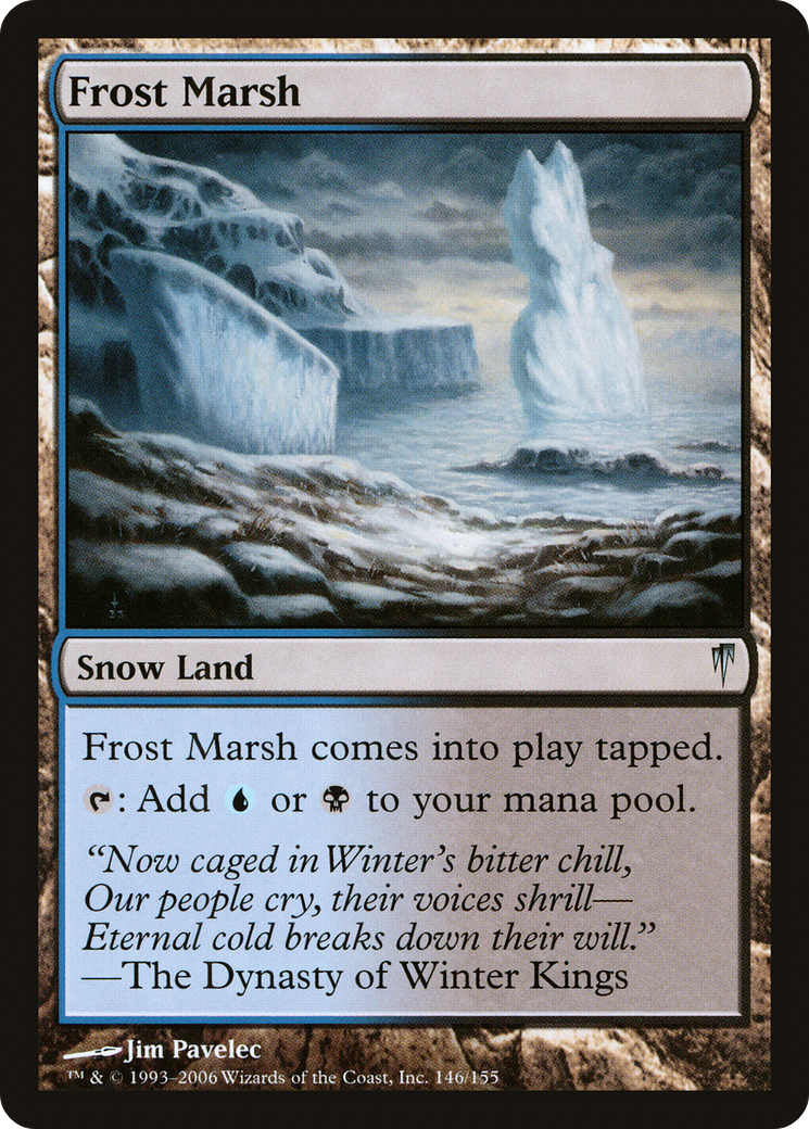 Frost Marsh (CSP-146) - Feuille de Coldsnap