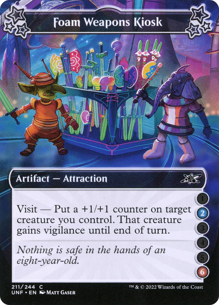 Kiosque d'armes en mousse (UNF-211A) - Unfinity Foil 