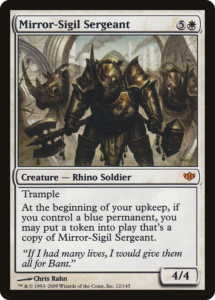 Sergent-Sceau Miroir (CON-012) - Conflux 